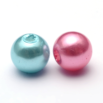 Imitation Pearl Acrylic Beads PL609-1