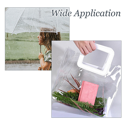 TPU Waterproof Film Fabric for Crafting Clothing DIY AJEW-WH0816-505A-1-1