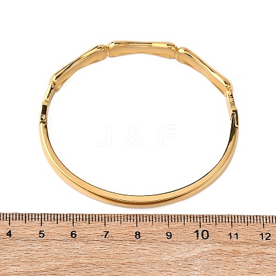 304 Stainless Steel Bangles BJEW-G749-07G-1