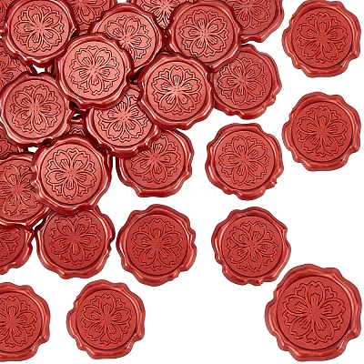 Adhesive Wax Seal Stickers DIY-WH0201-10A-1