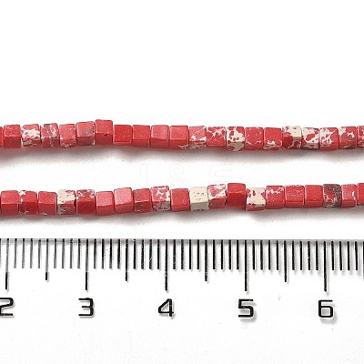 Synthesis Imperial Jasper Beads Strands G-B064-A42-1