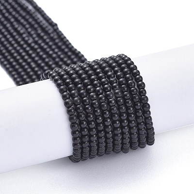 Opaque Glass Beads Strands EGLA-K014-A-NA01-1