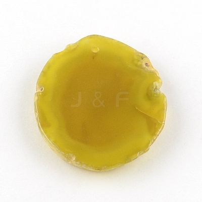 Dyed Mixed Shape Natural Agate Gemstone Big Pendants G-R300-06-1