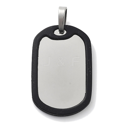 304 Stainless Steel Big Pendants STAS-Z098-31P-02-1
