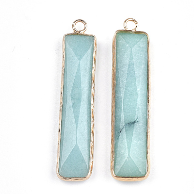Natural Amazonite Pendants X-G-S344-23C-1