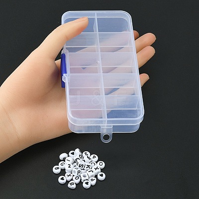 500Pcs 5 Styles Opaque Acrylic Beads MACR-YW0002-42-1