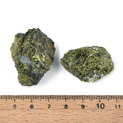 Natural Epidote Display Decorations G-N347-11D-1