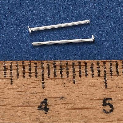 Brass Flat Head Pins KK-H502-01A-S-1
