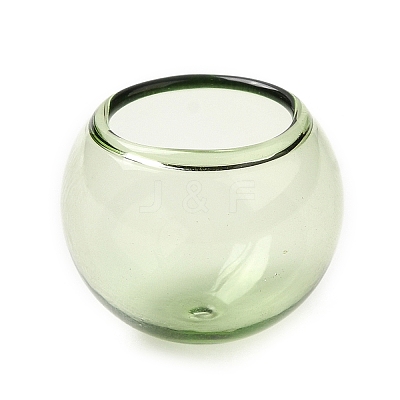 Transparent Glass Bead Cone GLAA-G100-01C-02-1