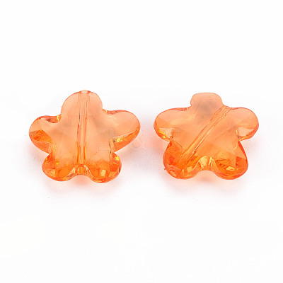 Transparent Acrylic Beads TACR-S154-32B-84-1