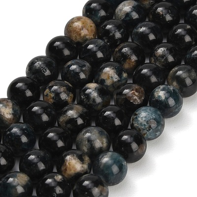 Natural Blue Tourmaline Beads Strands GG-NH0002-A01-10mm-1