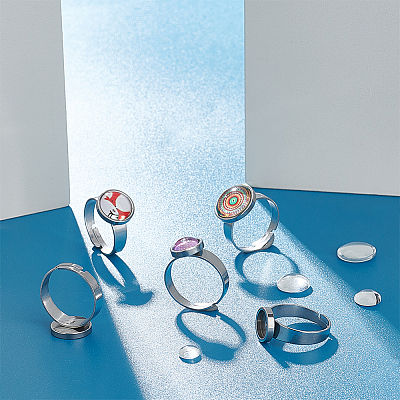 DIY Blank Dome Ring Making Kit FIND-UN0002-41-1