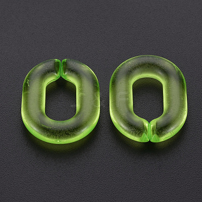 Transparent Acrylic Linking Rings MACR-S373-19-B09-1