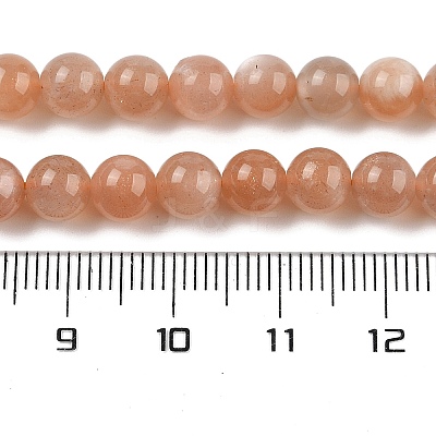 Natural Multi-Moonstone Beads Strands G-J157-6mm-06A-01-1