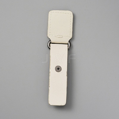 PU Imitation Leather Sew on Toggle Buckles FIND-WH0114-35A-1
