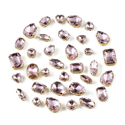 Glass Rhinestone Sew on Rhinestone RB-CBA33FD-01G-07-1
