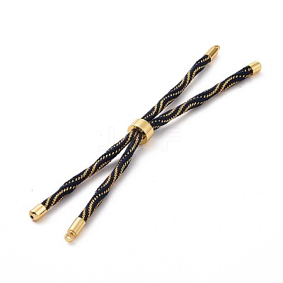 Nylon Cord Silder Bracelets MAK-C003-03G-25-1