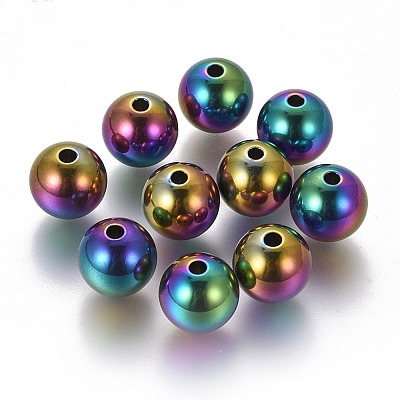 Ion Plating(IP) 304 Stainless Steel Beads LS-STAS-F225-07-M-1