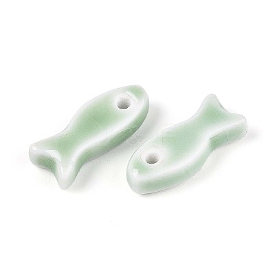 Handmade Porcelain Ceramic Beads PORC-T134-01D-1