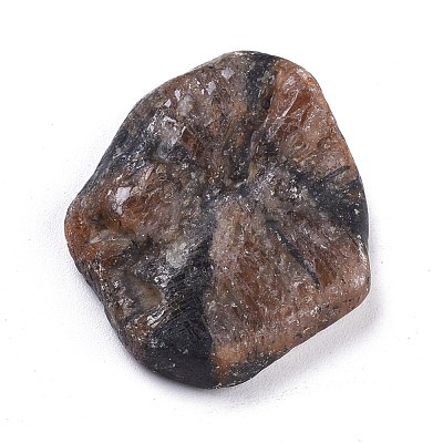 Natural Chiastolite Cabochons G-L515-08-1