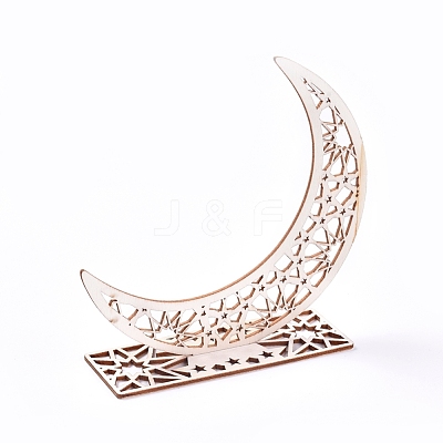 Eid Mubarak Wooden Ornaments X-WOOD-D022-A02-1
