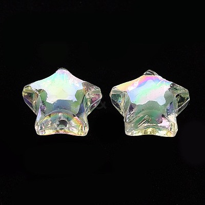 Transparent Acrylic Beads LS-TACR-S152-02D-SS2111-1