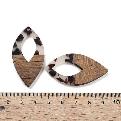 Walnut Wood with Resin Pendant FIND-Z050-05B-1