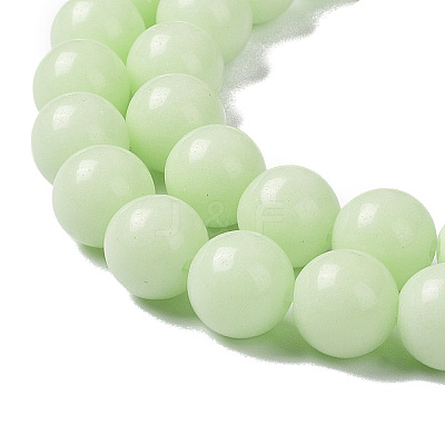 Synthetic Luminous Stone Beads Strands LS-G-L582-01C-1