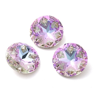 K9 Glass Rhinestone Cabochons RGLA-P036-01B-M-1