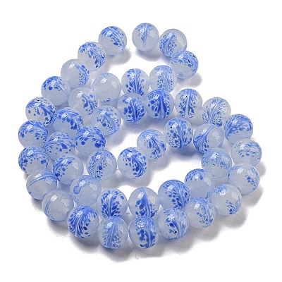 Handmade Lampwork Beads Strands LAMP-L079-05D-1