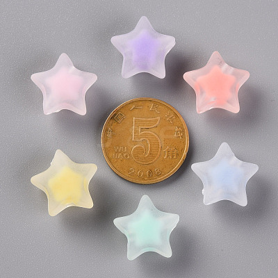 Transparent Acrylic Beads X-TACR-S152-02C-1