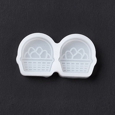 Easter Theme Ear Stud Ornament Silicone Molds DIY-J009-01A-1