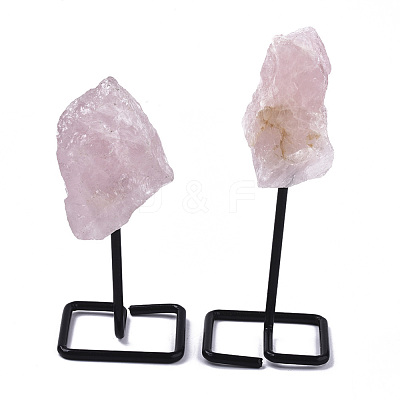 Natural Rose Quartz Display Decorations G-N0236-040A-11-1