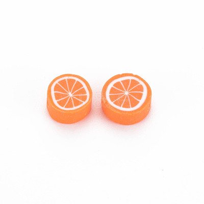 Handmade Polymer Clay Beads CLAY-S096-005C-1