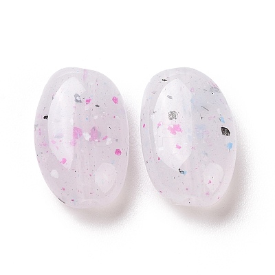 Opaque Acrylic with Point Pattern Beads OACR-G010-01C-1