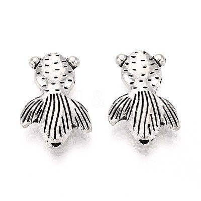 Tibetan Style Alloy Beads TIBEB-T004-06AS-1