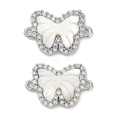 Brass Micro Pave Cubic Zirconia Pendants KK-U043-32P-01-1