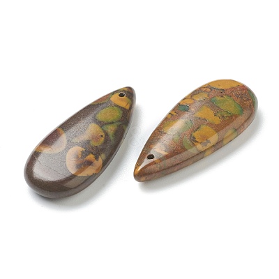 Natural Fossil Pendants G-B013-01-1