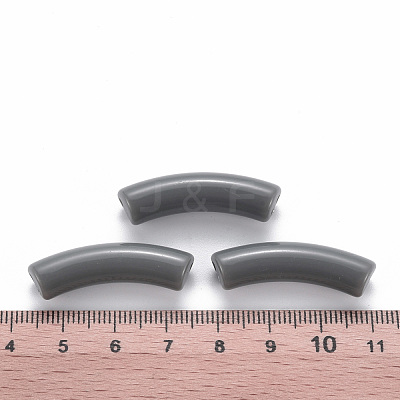 Opaque Acrylic Beads MACR-S372-002B-S037-1