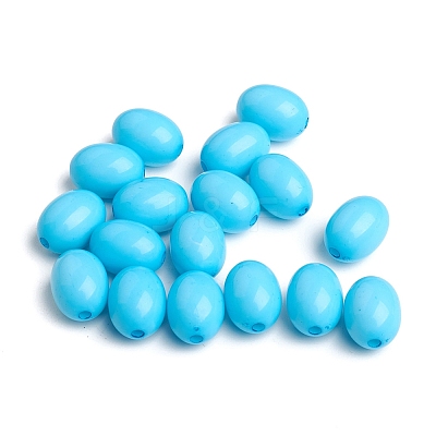 Opaque Acrylic Beads LS-SACR-R828-05-1