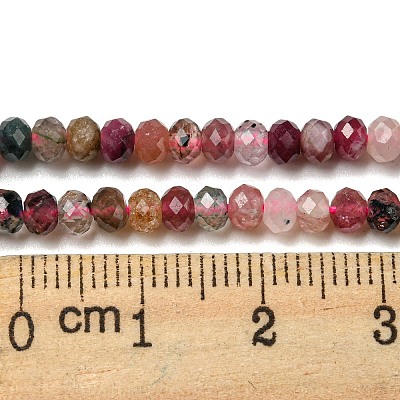 Natural Multicolor Tourmaline Beads Strands G-D0010-23D-1