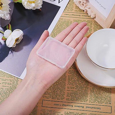 Transparent Plastic Bead Containers CON-BC0004-64-1