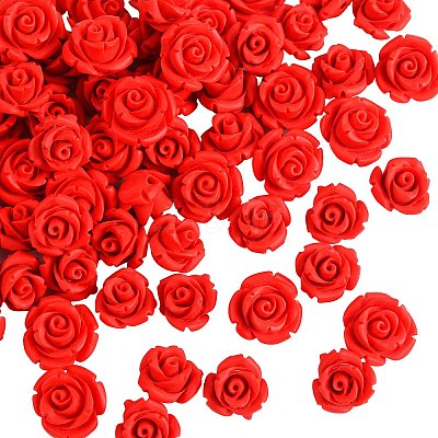 80Pcs 2 Style Cinnabar Beads CARL-SZ0001-01-1