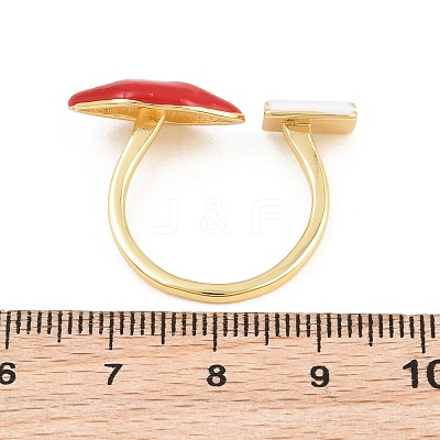 Brass Cuff Open Rings for Women KK-CBA17E5-02G-1