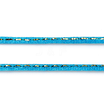 Metallic Stain Beads String Cords NWIR-R024-374-1