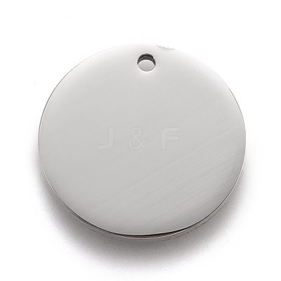 Non-Tarnish 316 Surgical Stainless Steel Pendants STAS-F257-10P-1