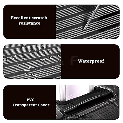 Transparent PVC Luggage Cover AJEW-WH20080-52Q-1