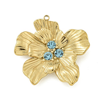 304 Stainless Steel Pendants STAS-L022-438G-03-1
