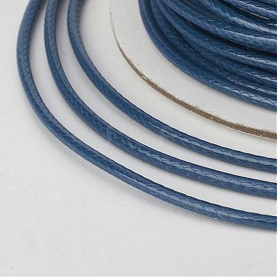 Eco-Friendly Korean Waxed Polyester Cord YC-P002-1mm-1140-1