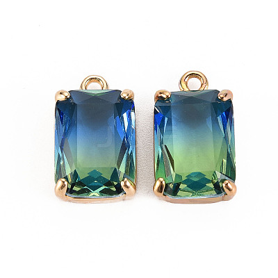 Gradient Color Glass Pendants X-GLAA-S193-008-A07-1